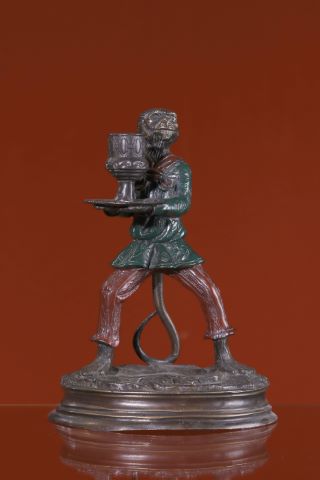 Christophe Fratin (1801-1864) Singe formant...