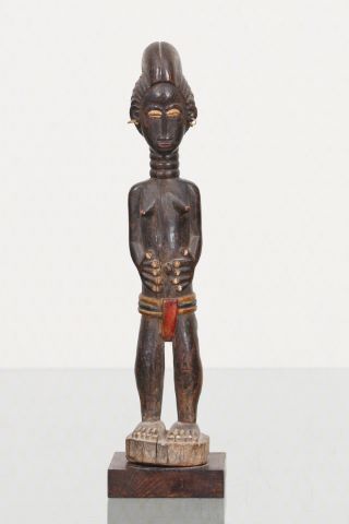 Baoulé, Côte d’Ivoire Statuette colon
