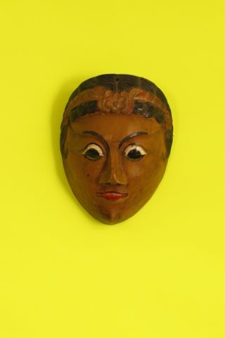 Masque de théâtre javanais