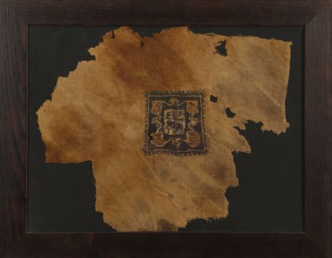 Fragment de tissu copte