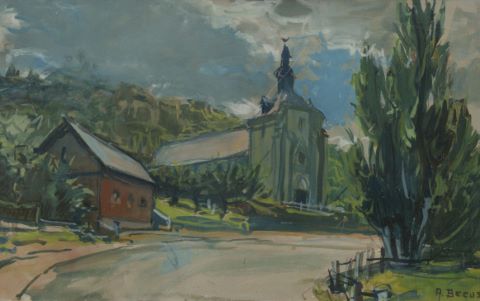 Albert Becus (XXe siècle) Village