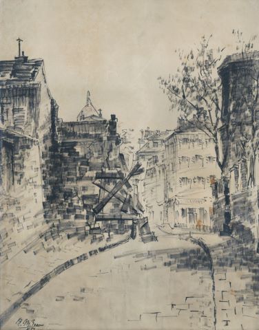 Rue à Montmartre