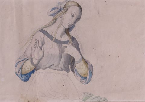 Étude de vierge