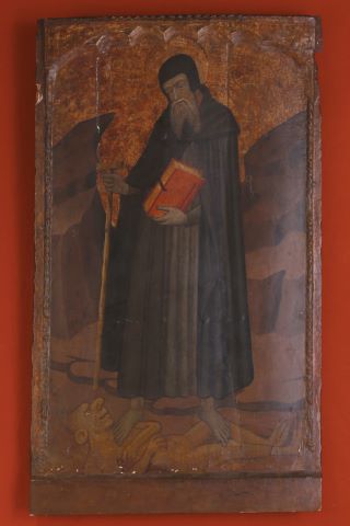 Saint Antoine abbé écrasant le démon