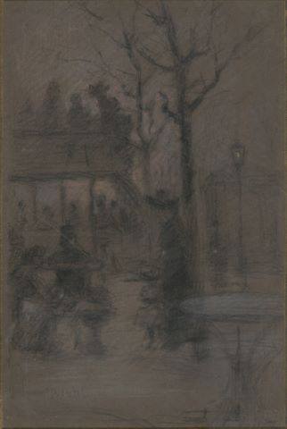 Henri Boutet (1851-1919) Les Grands boulevards