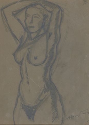 Émile Othon Friesz (1879-1949) Nu féminin