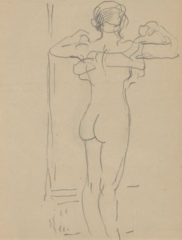 Attribué à Jean-Émile Laboureur (1877-1943) Femme...