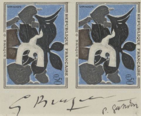 D’après Georges Braque (1882-1963) La Colombe