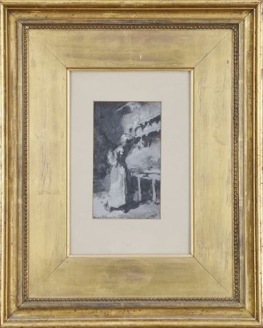Henry de Waroquier (1881-1970) Gouvernante...