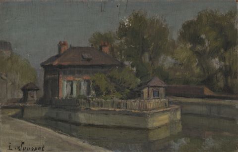 Léon Jousset (1877-?) Les Buttes-Chaumont