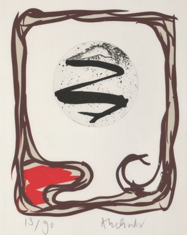 Pierre Alechinsky (né en 1927) Composition