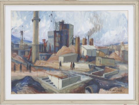 École moderne Vue d’usine