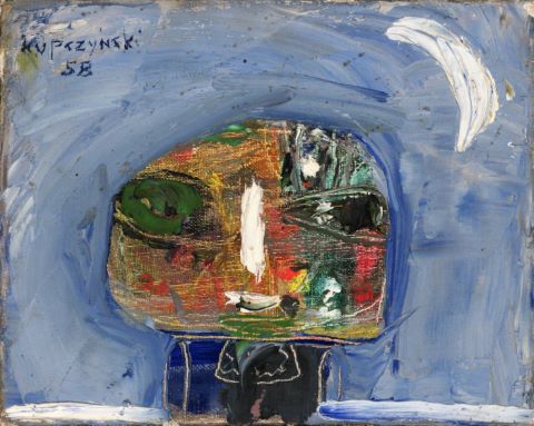 Visage vert