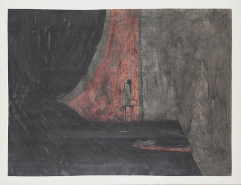 Jorge Castillo (né en 1933) Le Théâtre