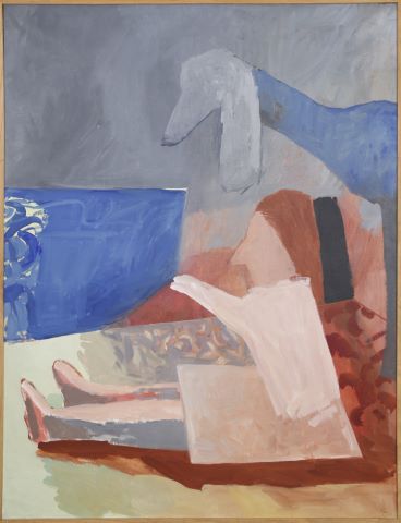 Jorge Castillo (né en 1933) , Femme assise...