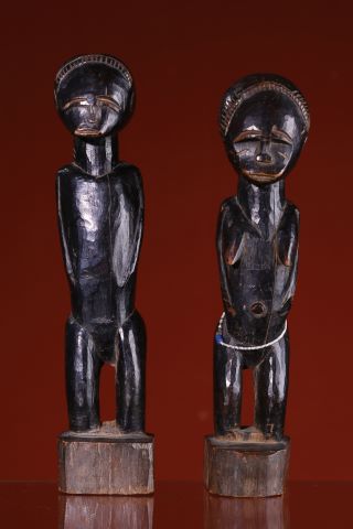 Deux statuettes