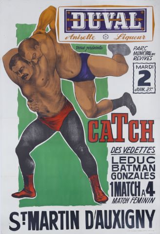 Affiche Catch des Vedettes