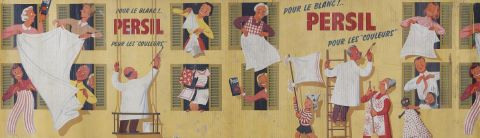 Affiche de métro “Persil pour le blanc...