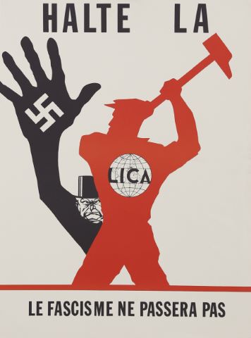 “Halte là le fascisme ne passera pas”