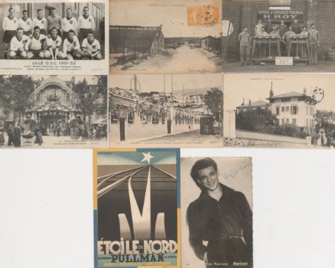 Ensemble de 8 cartes postales