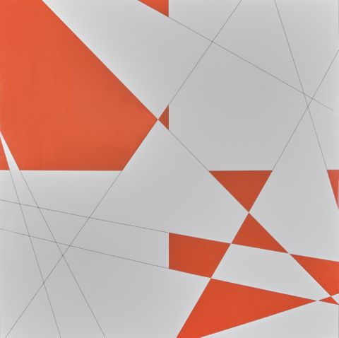 Pi & pli (fond rouge)