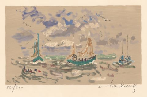 Ensemble de 10 gravures