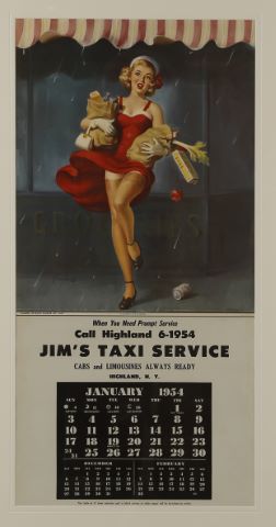 Calendrier Jim's Taxi