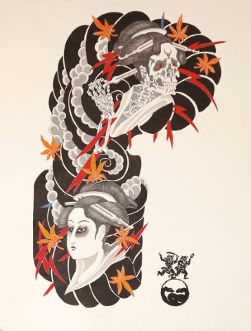 Tohibiki Projet de tatouage et tatouageKaidan...