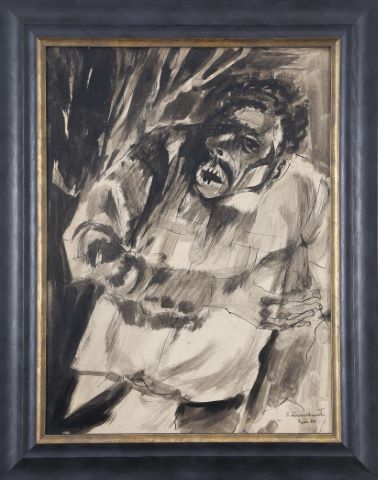 Émiliano Di Cavalcanti (1897-1976) Portrait...