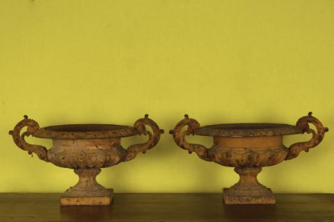 Paire de vasques Médicis de jardin