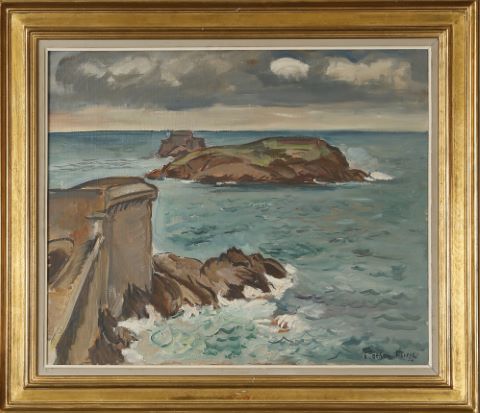 Émile Othon Friesz (1879-1949) Saint-Malo, vue...