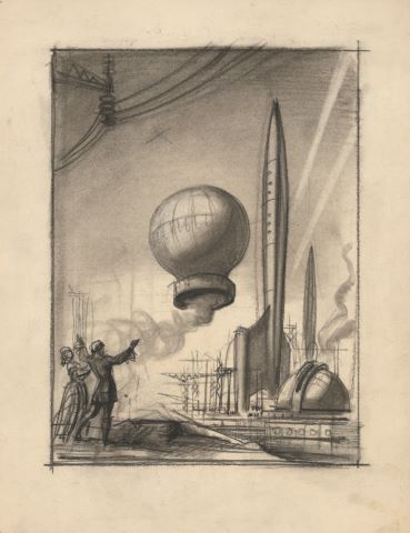Montgolfière et fusée