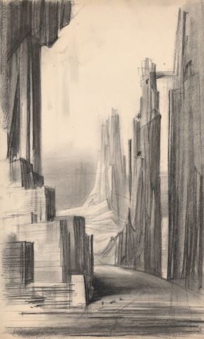 Chemin escarpé