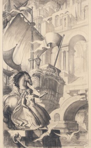 Cheval, navire et ville