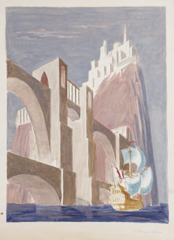 Paul Mantes (1921-2004) Les Rivages fantastiques