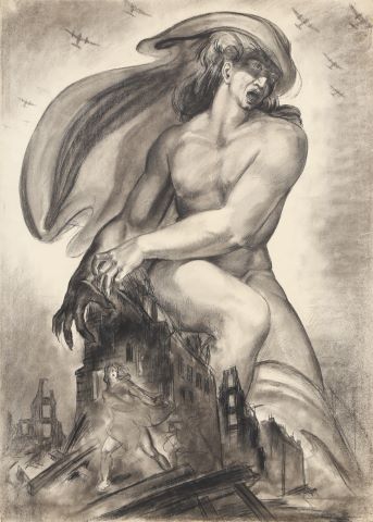 Les Horreurs de la guerre - le bombardement