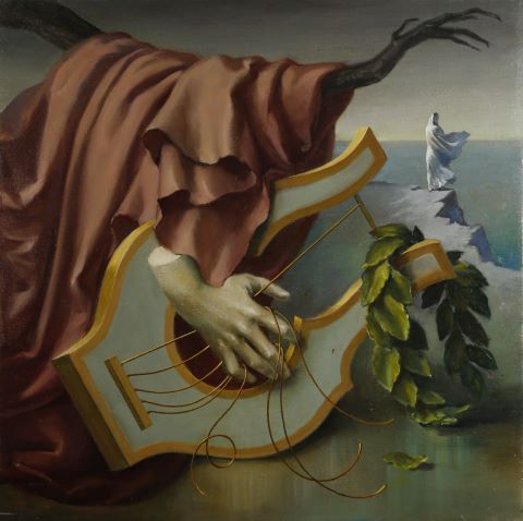 Paul Mantes (1921-2004) Composition à la lyre
