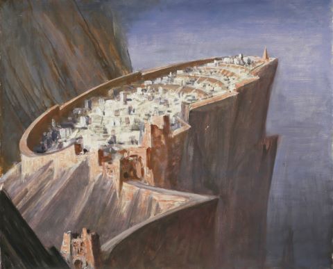Ville de montagne