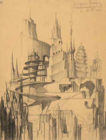 Paul Mantes (1921-2004) Des bizarres palais...