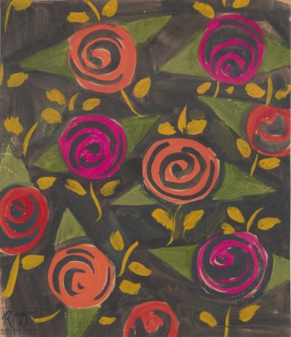 Raoul Dufy (1877-1953) Fleurs - étude...
