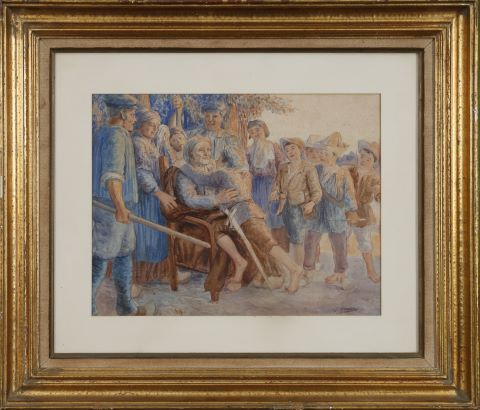 Georges Sauveur Maury (1872-?) Adieu...