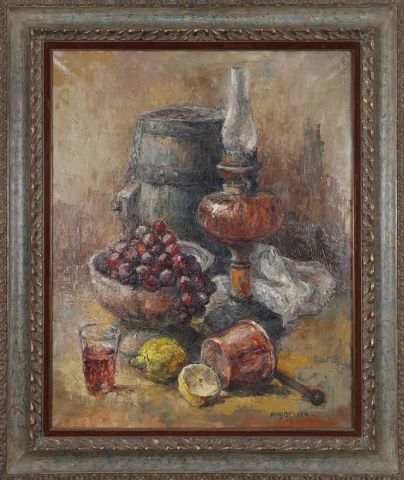 Alexis Hinsberger (1907-1996) Les Raisins Noirs