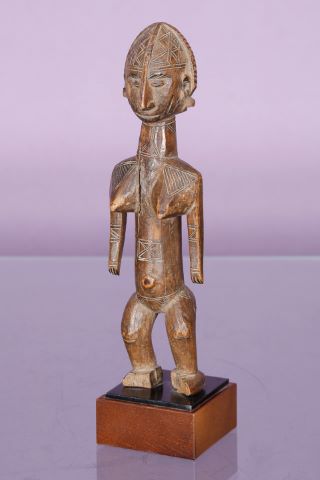 Bamana, Mali Statuette féminine debout