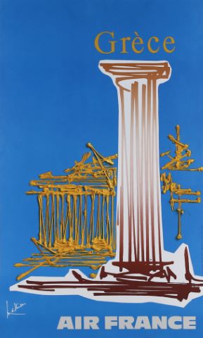 Georges Mathieu (1921-2012) pour Air France Suite...