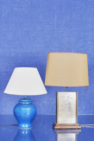 2 lampes de table