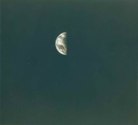 La Terre depuis l'orbite lunaire, Apollo 8