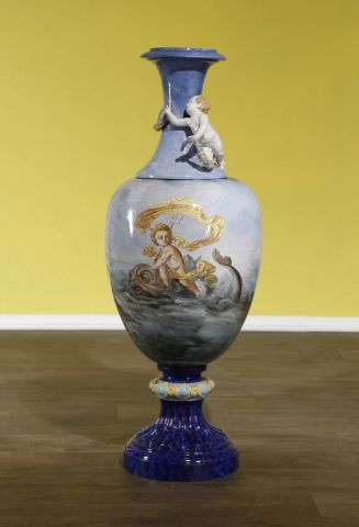 Auguste Jean (1830-1890) Grand vase