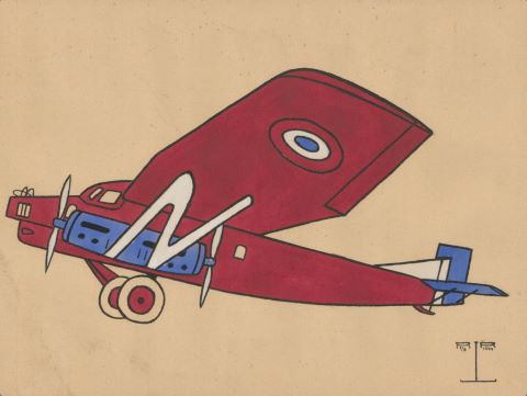 Études d’avions Morane-Saulnier type 221 [3 œuvres]