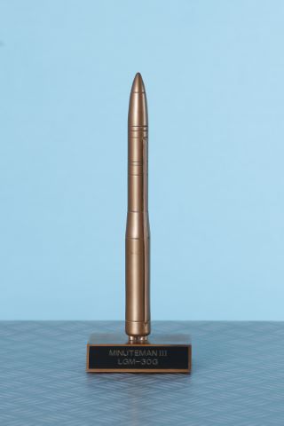Missile Minuteman III (LGM-30G) américain à ogive nucléaire