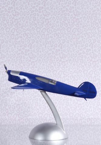 Avion Caudron sur son socle